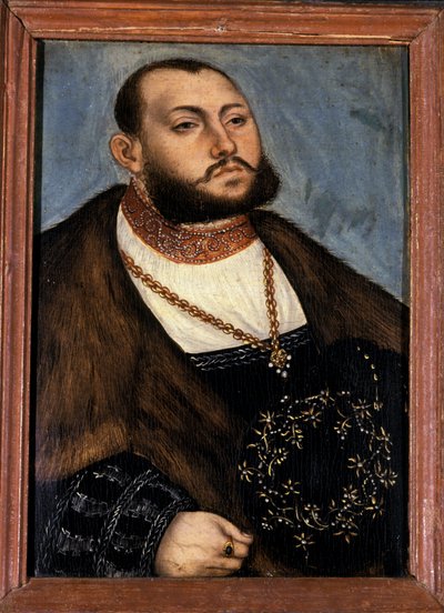 Jean Frédéric le Magnanime, Électeur de Saxe, 1535 - Lucas Cranach the Elder